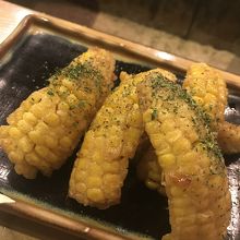 一番美味しかったとうもろこしの唐揚げ