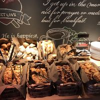 朝食もビュッフェスタイルで美味しかったです。