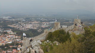 シントラが一望できる場所。ぜひ行くべき。