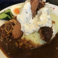 海老カツトルコライス