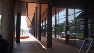 こじんまりとした空港