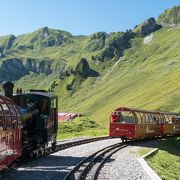 かわいい山岳鉄道