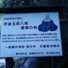 案内の看板です。