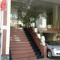 ホテルの入り口