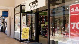 お馴染みのクロックス