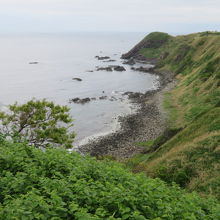 海岸線を見ています
