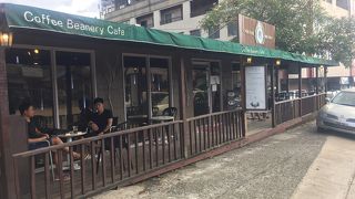 コロールダウンタウンにあるカフェ！