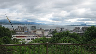 琵琶湖を一望できるSA