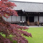 京都山科、勧修寺の庭を見に行きました。