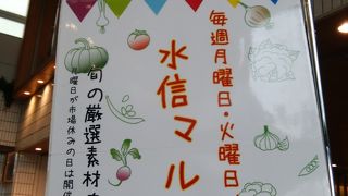 週の始めは新鮮野菜がお買い得