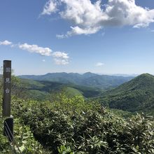 山々が奇麗に見渡せます