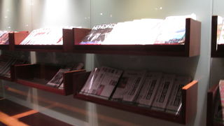 日本の新聞が置いてありました