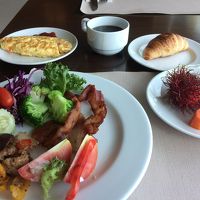 種類も多く充実の朝食