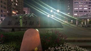 銀座では公園は貴重かも