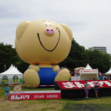 記念撮影エリア