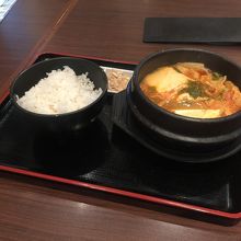 豚スンドゥブ定食
