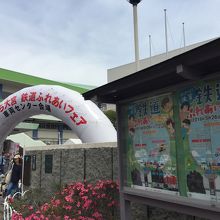 凄い人出です。