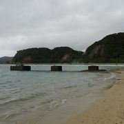 加計呂麻一の海水浴場