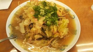 とろみが薄くやや柔らかい皿うどん