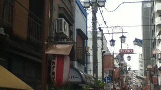 昭和の雰囲気が漂っている