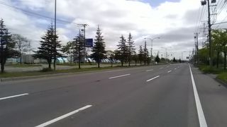 とても走りやすい道路