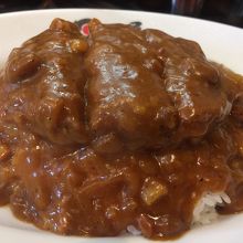 メンチカツカレー　大盛