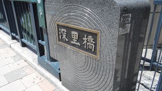 道頓堀川にかかる大きな橋