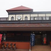 津軽鉄道で最も立派な駅
