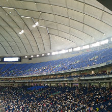 久しぶりのドーム