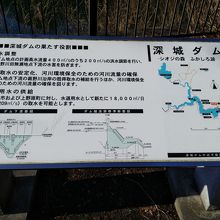 深城ダムとふかしろ湖