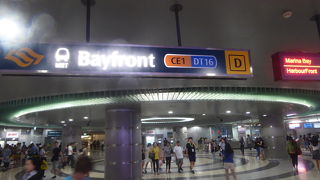 ガーデンズ・バイザベイ最寄り地下鉄駅、ベイフロント駅(MRT)