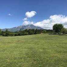 牧場の美しい風景