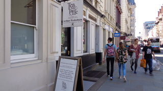 大英博物館の目の前