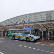 空港の外観です。