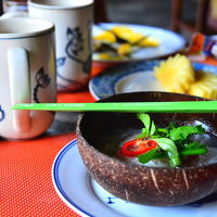 オーダーして作ってくれるフォーが絶品でした♪