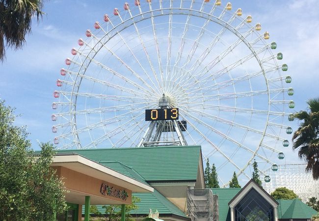 とっても大きい観覧車。