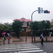 昔の駅舎　西口側です