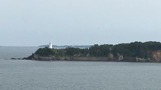向かいに安乗灯台