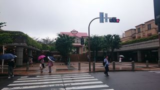 昔の駅舎　西口側です