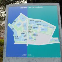 地図。音楽と美術にすぱっと分かれてるんですねえ。