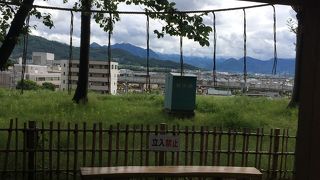 丘の上から見渡す景色