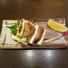 名古屋コーチンネギマ、値段は張りますが美味しいです