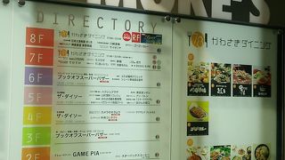 1、2階はゲームセンター