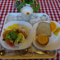 第１日目の朝食