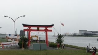 多摩川河口近辺にあります。