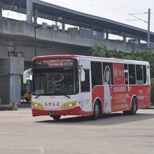 高鐵台南駅からこのバスに乗った