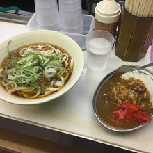 ミニカレー付き