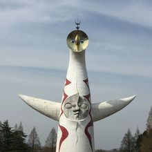 有名な太陽の塔！