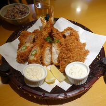 メインの揚げ物（2人分）