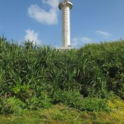 黒島南端の人影少ない灯台